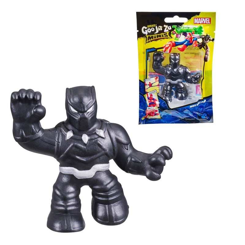 MARVEL - Goo Jit Zu Marvel Mini Heroes 6 Cm - Black Panther