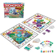 MONOPOLY - Junior 2 Games In 1