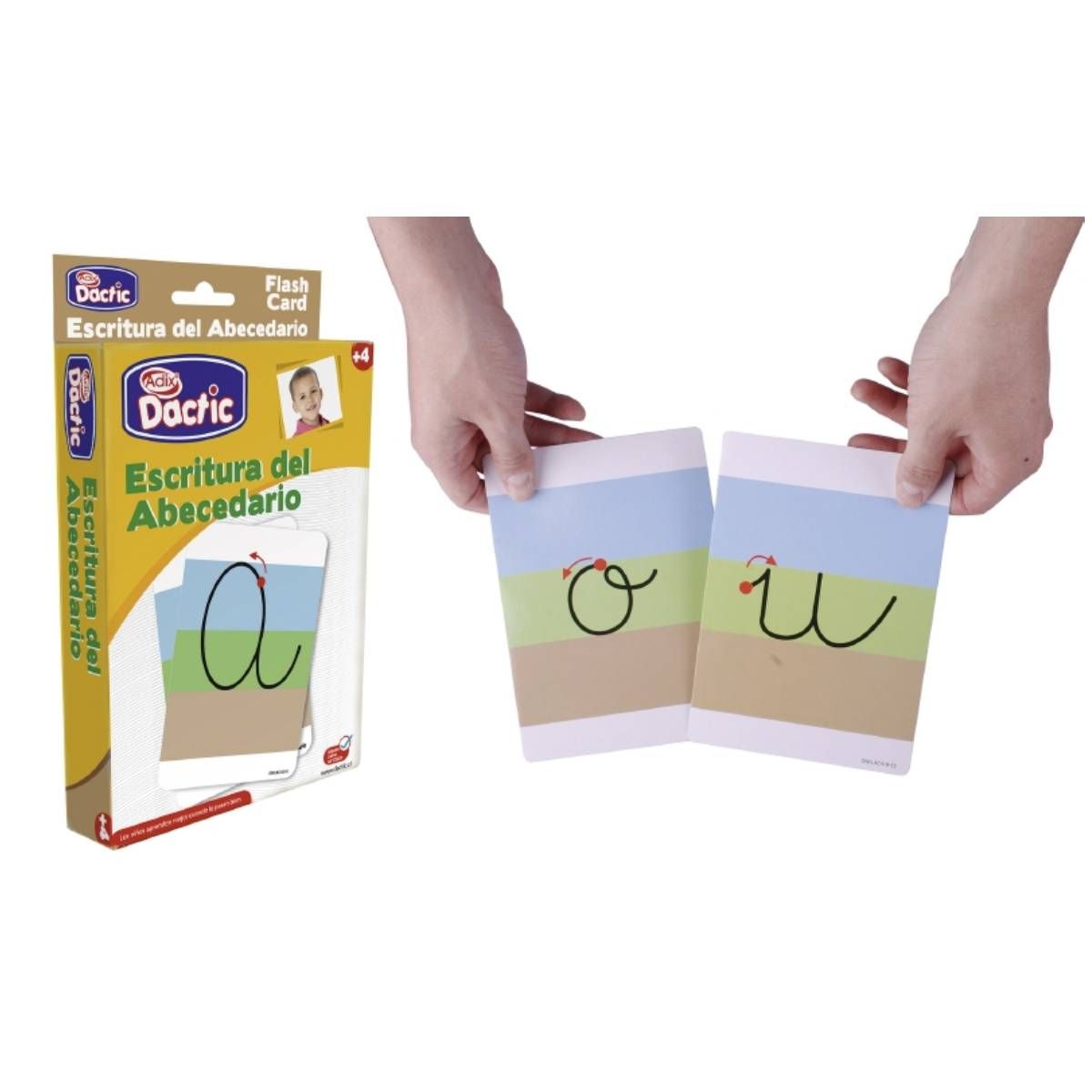 ANSALDO - Lámina didáctica DACTIC escritura abecedario cursiva 60