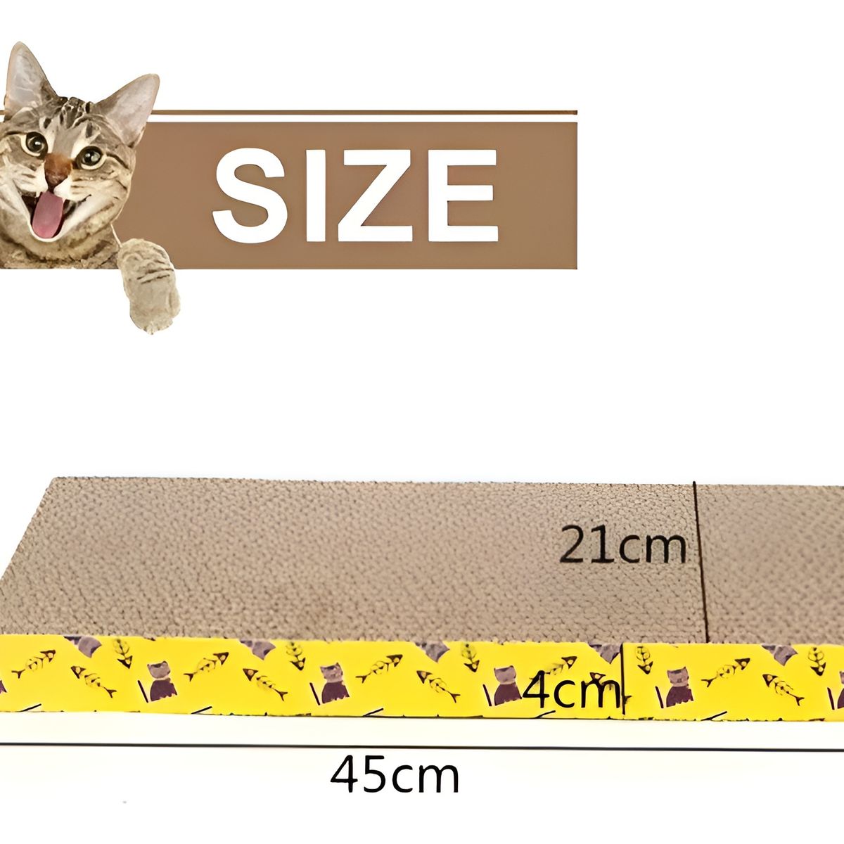 GENERICO - 2 Rascadores Rascador De Gatos Rascador Gato Rascador Carton