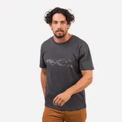 ATAKAMA OUTDOOR - Polera Manga Corta Hombre Cuernos del Paine