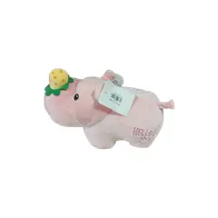 GENERICO - Peluche hipopotamos pequeño super suave 25cm [ rosa ]