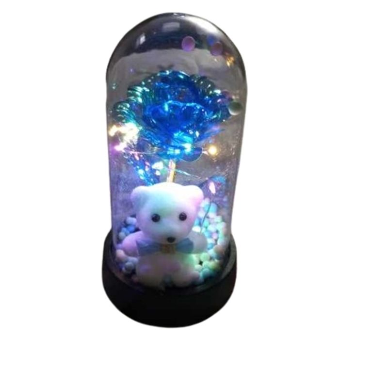 GENERICO - Mini cupula luminosos con luz 16cm