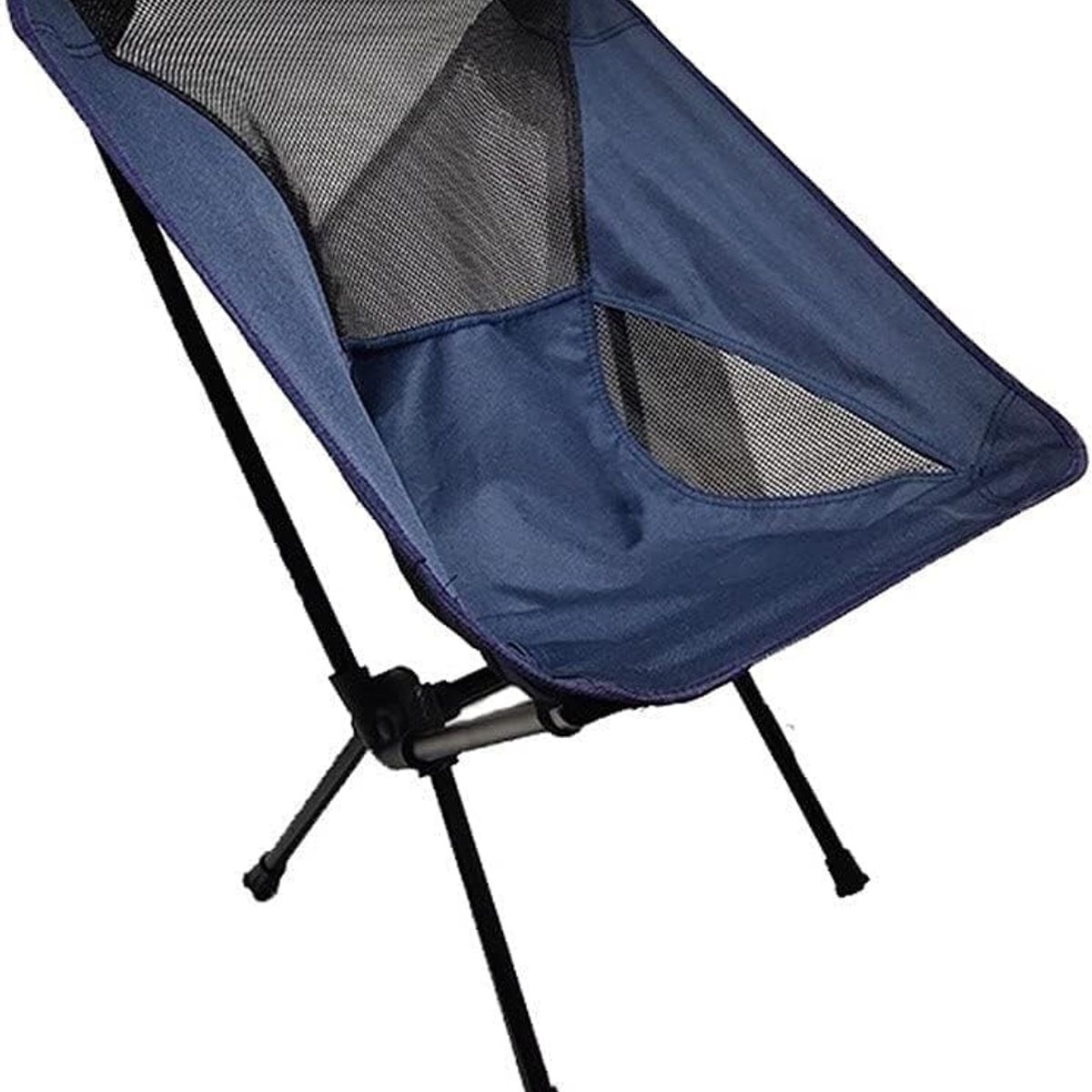 GENERICO - Silla De Camping Plegable Portatil De Playa Con Bolso Azul