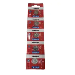 GENERICO - Pila CR1616 panasonic SET 5 pilas