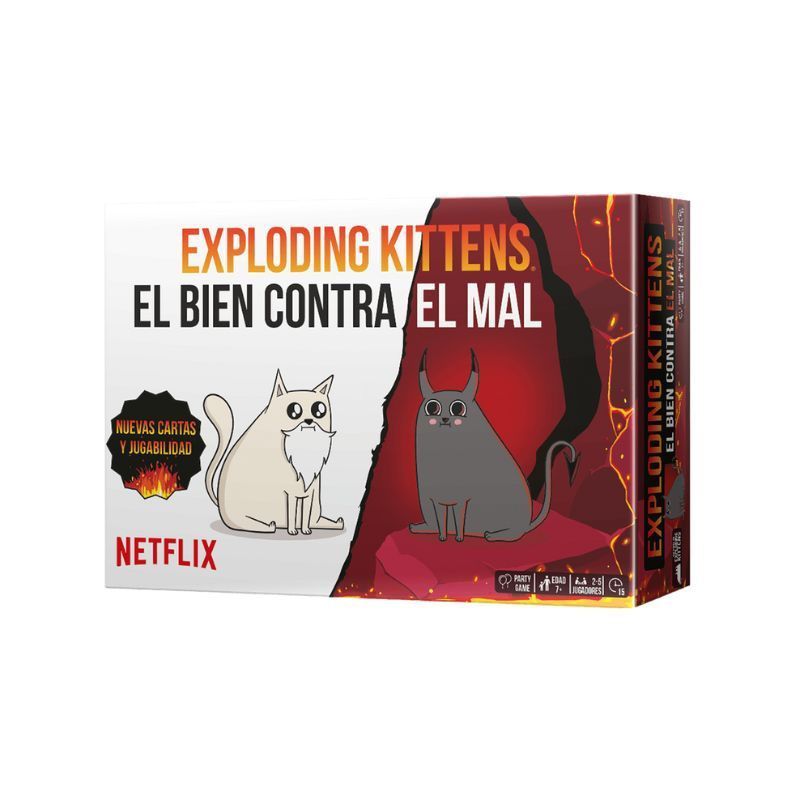 ASMODEE - Exploding Kittens El bien contra el mal