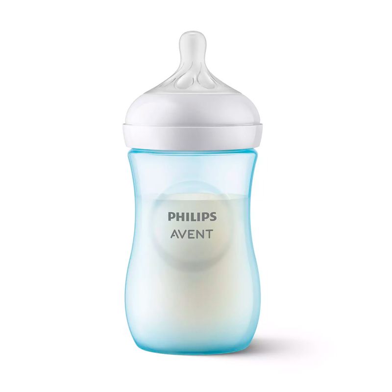 AVENT - Mamadera Avent SCY90321 Natural Response 260ml Azul 1m+