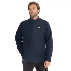 CAT - Polar Casual Hombre Microfleece Full Zip Azul