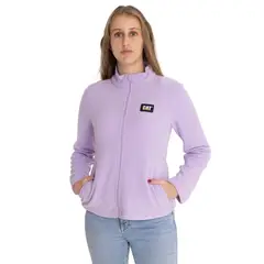 CAT - Polar Mujer Microfleece Full Zip Lila