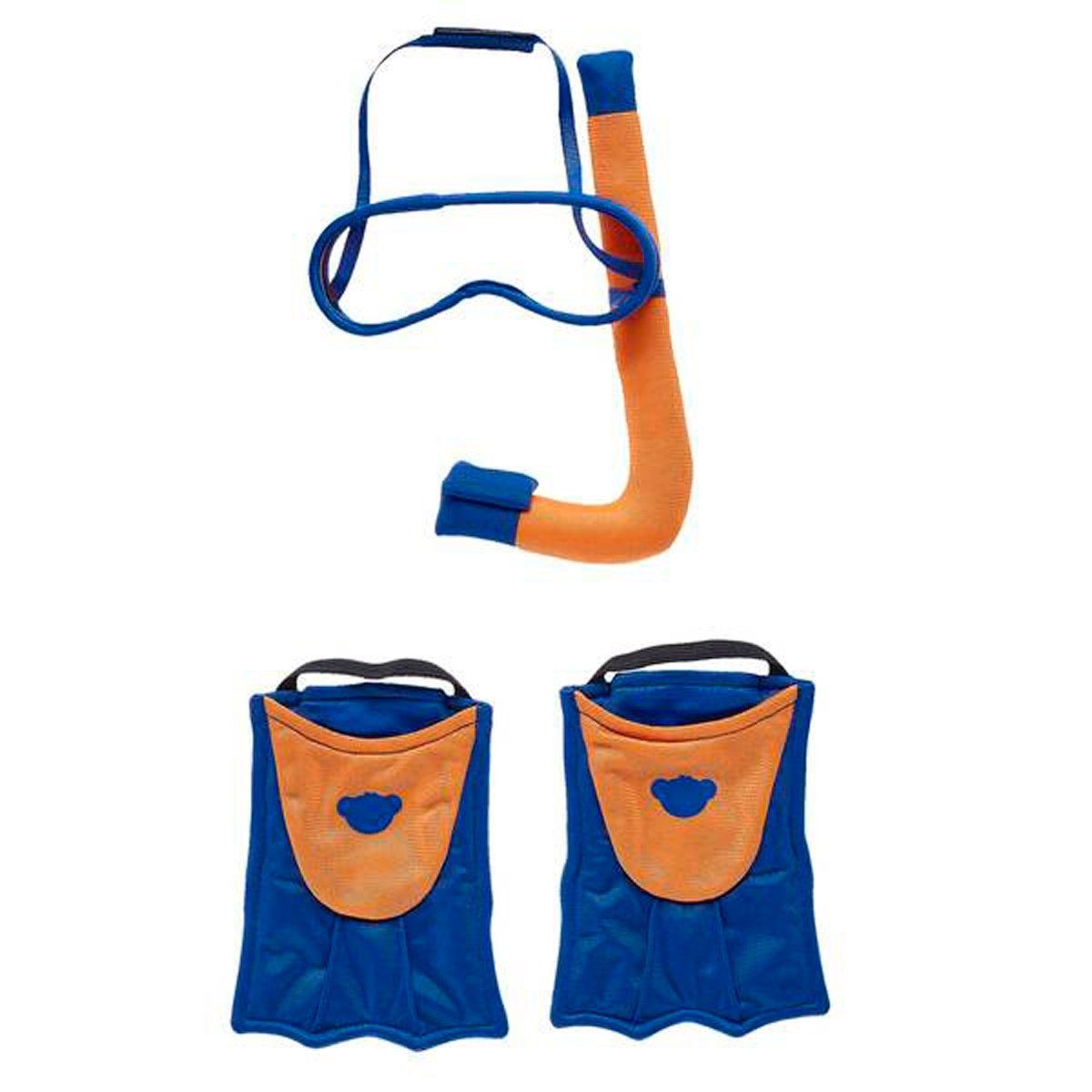 BUILD A BEAR - Set de snorkel y aletas Build a Bear accesorios peluche