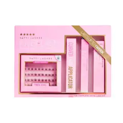 TATTI LASHES - SET COMPLETO PESTAÑAS PEGAMENTO APLICADOR Y REMOVEDOR