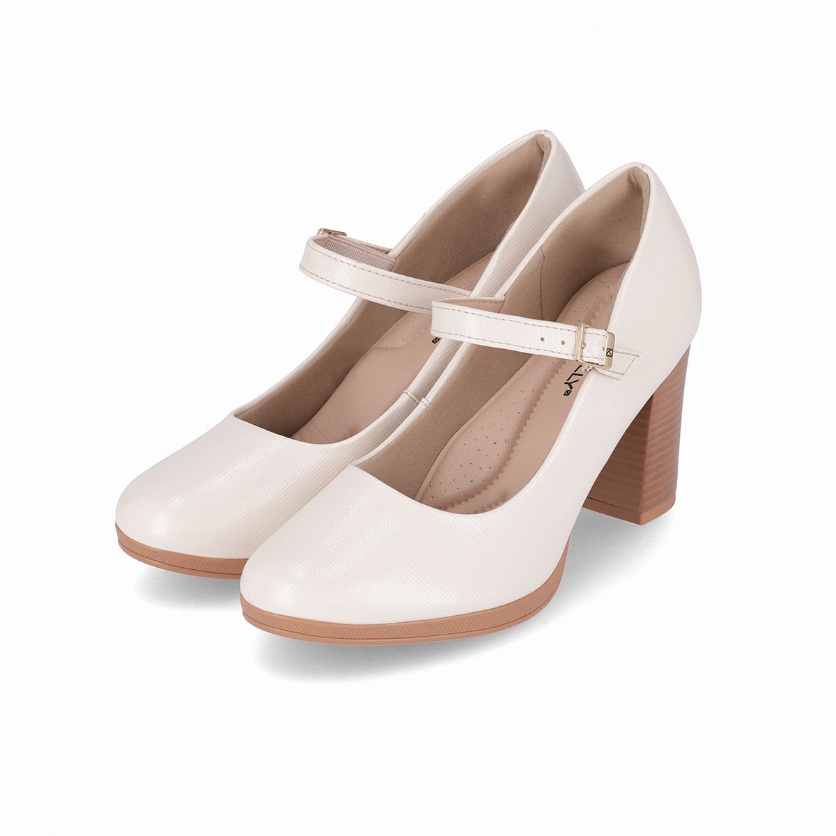 PICCADILLY - Zapato Mary Jane Deise Blanco Piccadilly