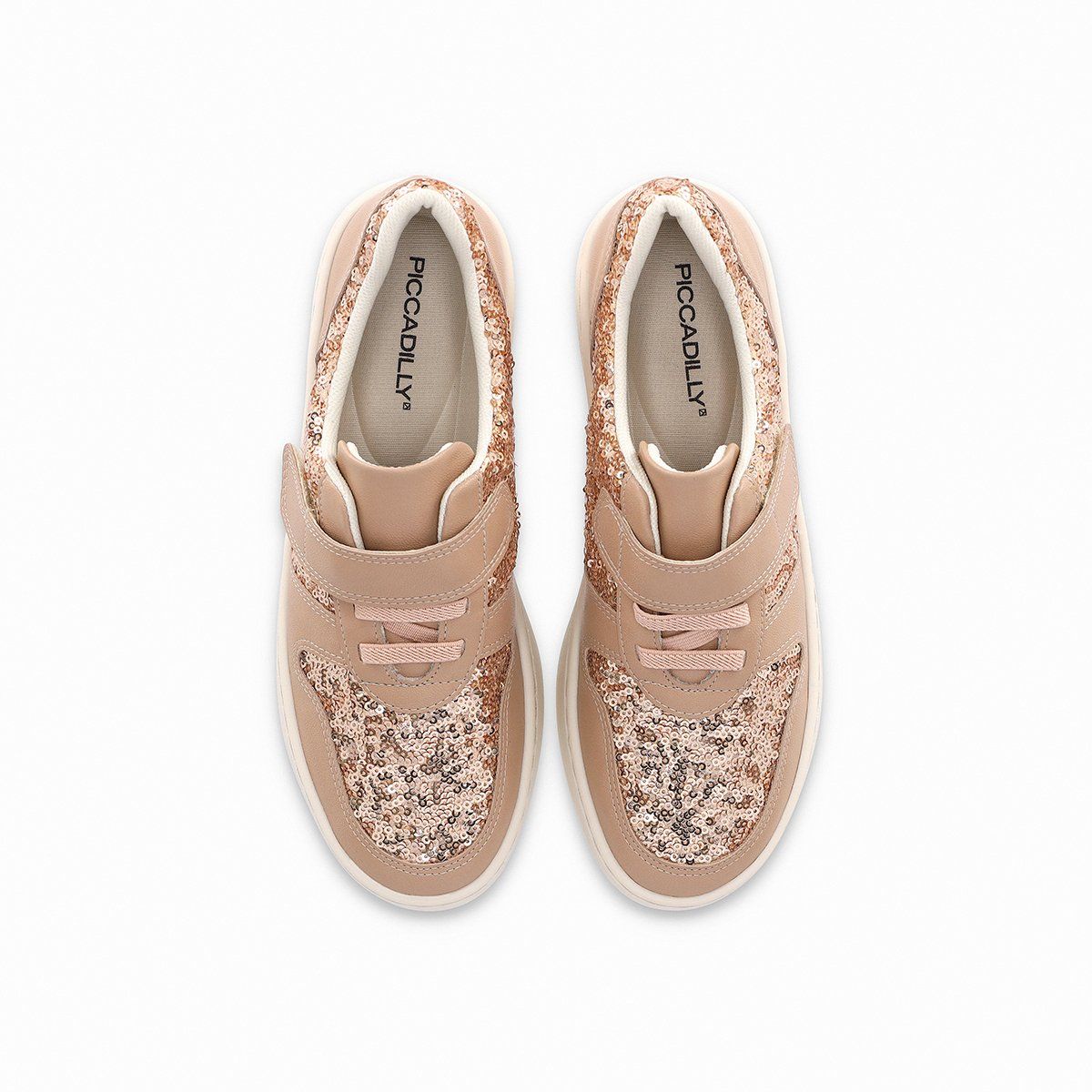 PICCADILLY - Zapatilla Urbana Mujer Nude/Rosa Beta Piccadilly