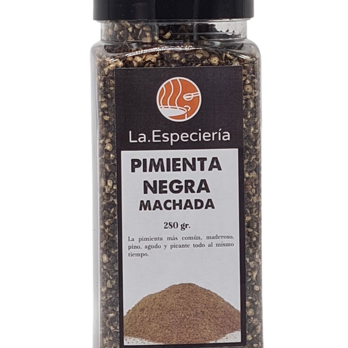 GENERICO - Pimienta Negra Machacada 280g La Especieria