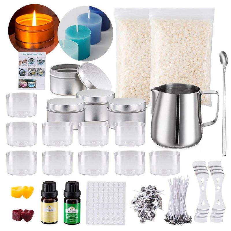 GENERICO - Kit De Fabricación De Velas Para Principiantes 153 Piezas