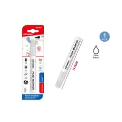 GENERICO - Marcador De Pintura Blanco 14.5 Cm