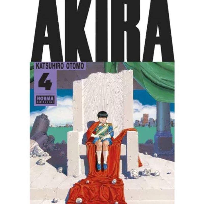 EDITORIAL NORMA - Akira Tomo 4 Edición Original Norma - Katsuhiro Otomo