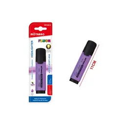 GENERICO - Marcador Destacator Morado 5mm Set 3