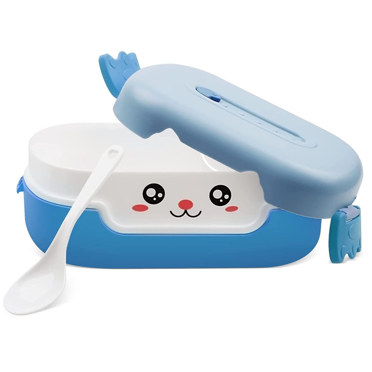 OEM - LONCHERA FIAMBRERA PORTATIL PARA NIÑOS AZUL