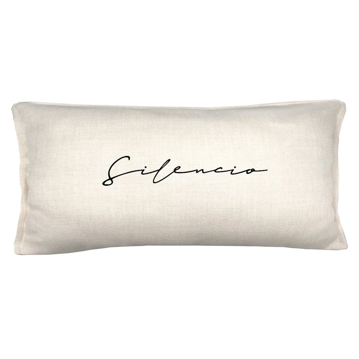 TUYO PRINT - Cojín Silencio - 70x35 cm - Tuyo Print