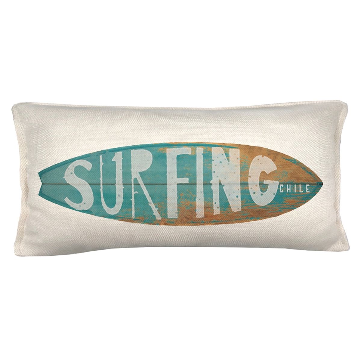TUYO PRINT - Cojín Surfing Chile 1 - 70x35 cm - Tuyo Print