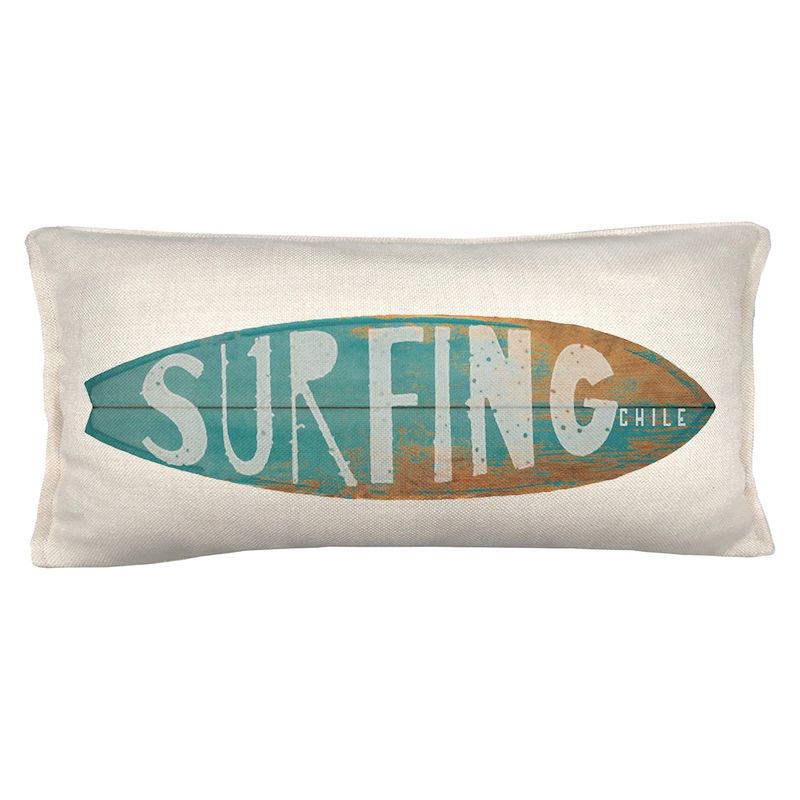 TUYO PRINT - Cojín Surfing Chile 1 - 70x35 cm - Tuyo Print