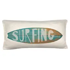 TUYO PRINT - Cojín Surfing Chile 1 - 70x35 cm -