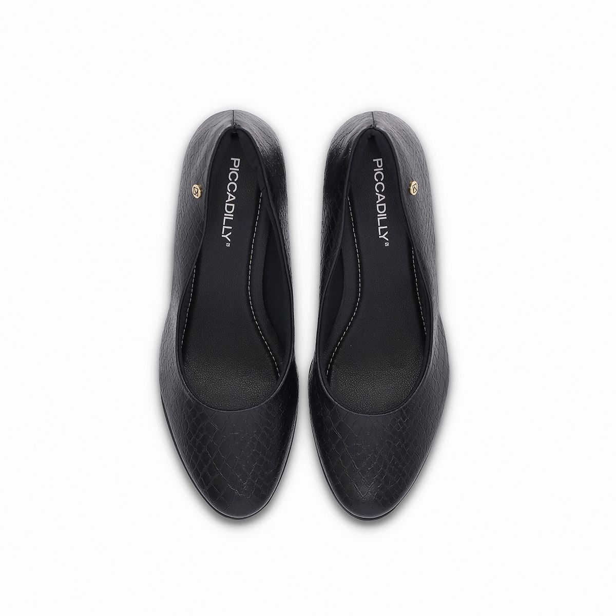 PICCADILLY - Zapato Denubia Crocco Negro Piccadilly