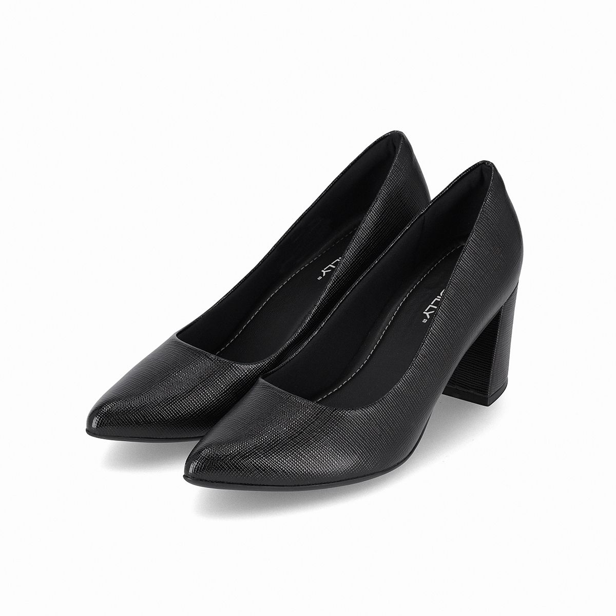 PICCADILLY - Zapato Luiza Crocco Negro Piccadilly