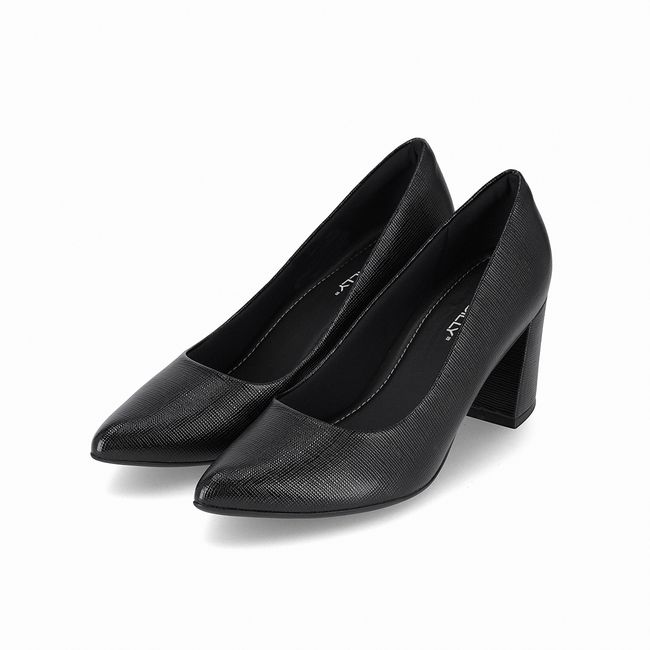 PICCADILLY - Zapato Luiza Crocco Negro Piccadilly