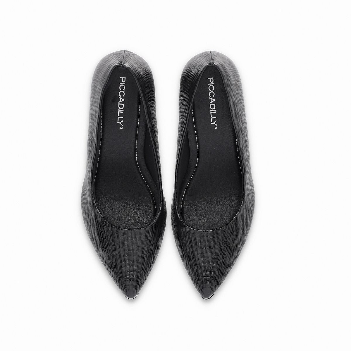 PICCADILLY - Zapato Luiza Crocco Negro Piccadilly