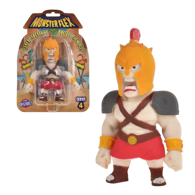 ANSALDO - Figura Strech De Goma De 15 Cms Que Se Estira - Glodiador