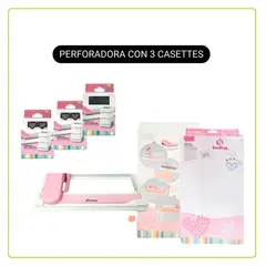 GENERICO - Base de Perforado + 3 Casettes de Perforado OB10