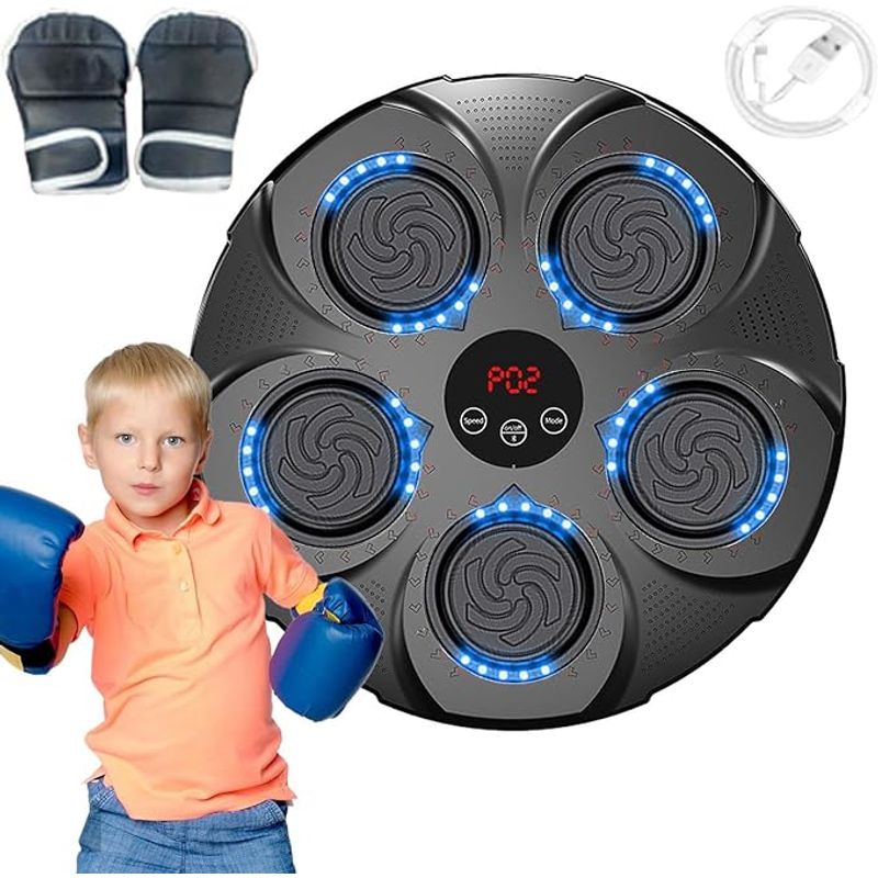 GENERICO - Equipo De Entrenamiento Boxeo Para Pared Musical Y Bluetooth
