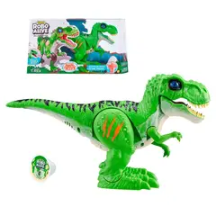 ANSALDO - Dinosaurio T-rex Que Camina Robo Alive Zuru - Verde