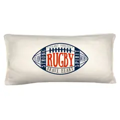 TUYO PRINT - Cojín Rugby - 70x35 cm -