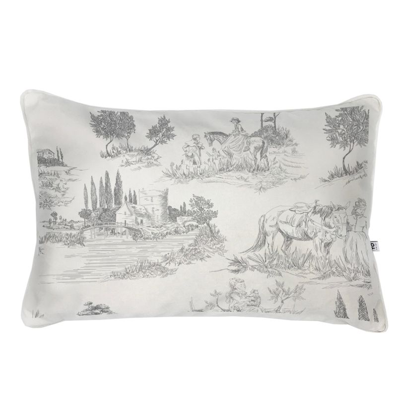 TUYO PRINT - Cojín Toile Jouy 1 - 60x40 cm - Tuyo Print
