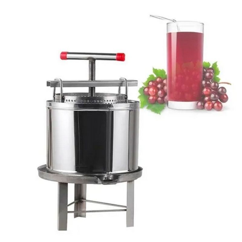 GENERICO - Exprimidor Uva Vino Miel Fruta Chicha Queso 12l