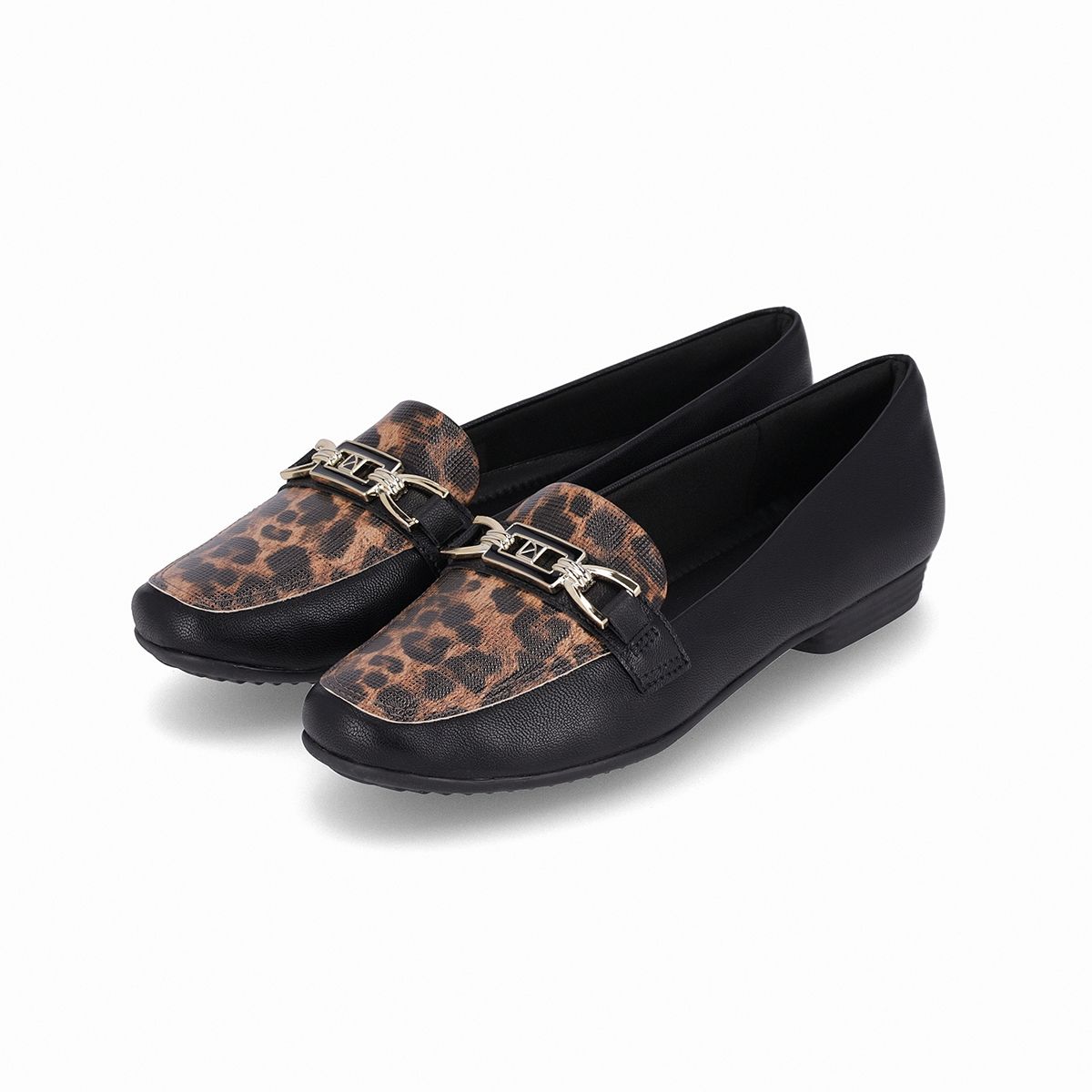 PICCADILLY - Zapato Raquel Animal Print/Negro Piccadilly