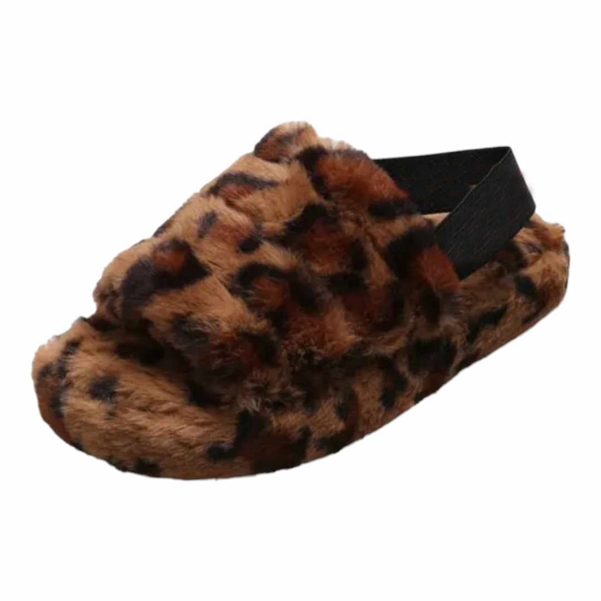 TODO CALZA2 - Pantufla Mujer Puff Fluffy Peluche