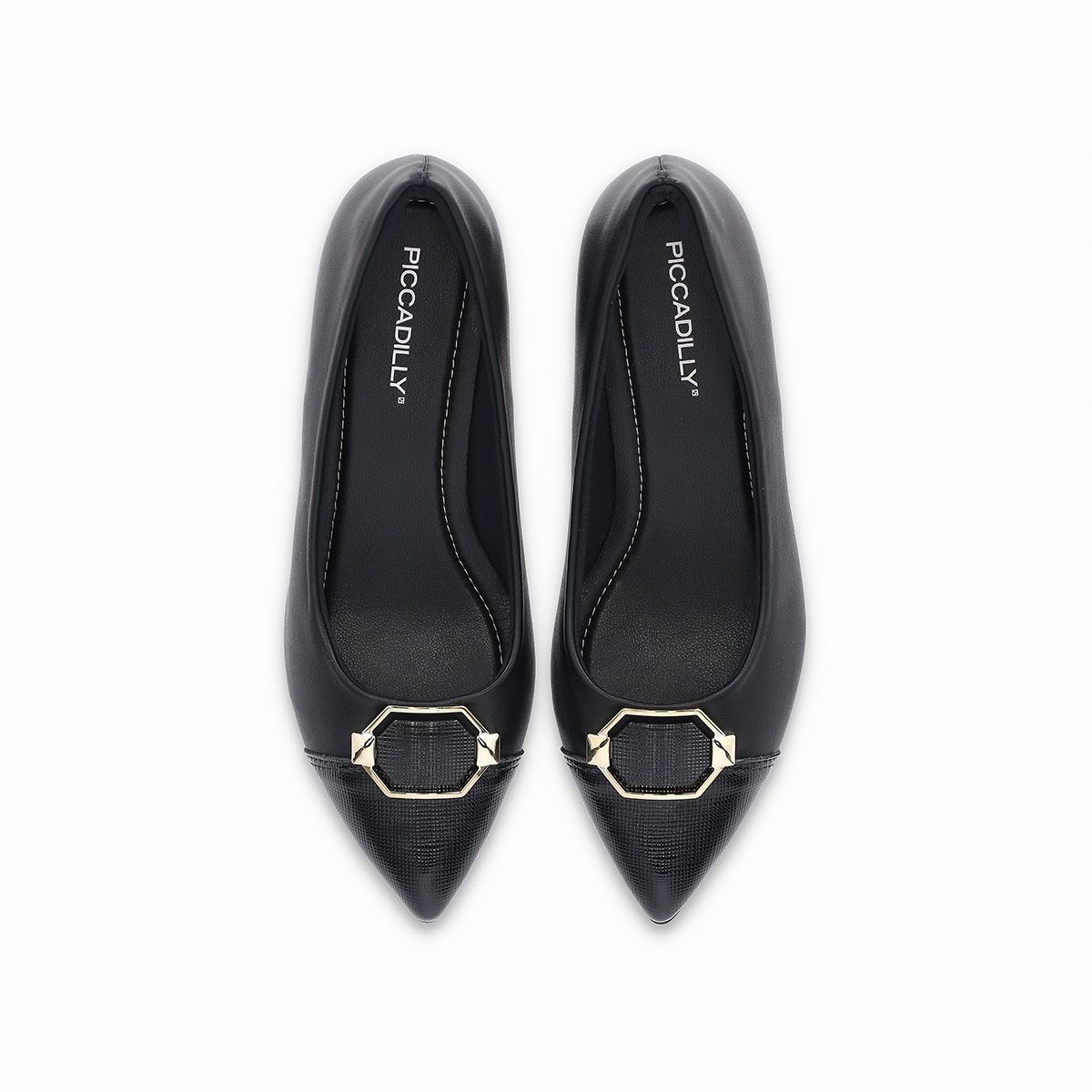 PICCADILLY - Zapato Taci Negro/Dorado Piccadilly