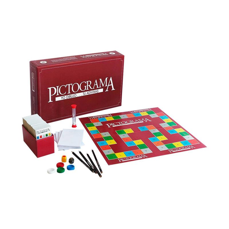 ANSALDO - Juego Pictograma De 3 A 6 Jugadores