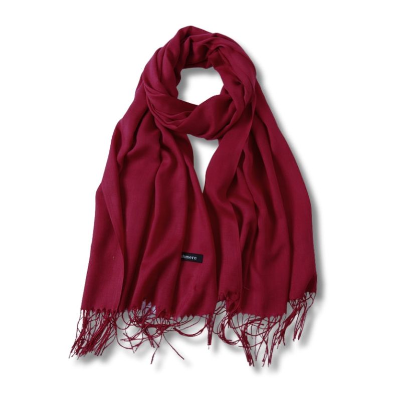 COLETTE - Bufanda Cashmere Unisex Elegante Fina Colores Varios
