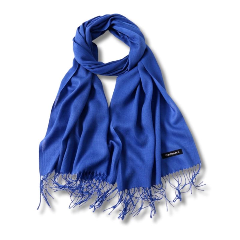 COLETTE - Bufanda Cashmere Unisex Elegante Fina Colores Varios