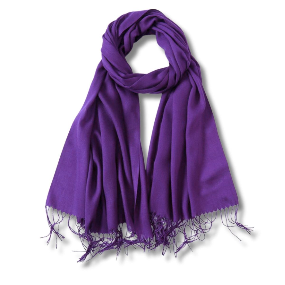 COLETTE - Bufanda Cashmere Unisex Elegante Fina Colores Varios