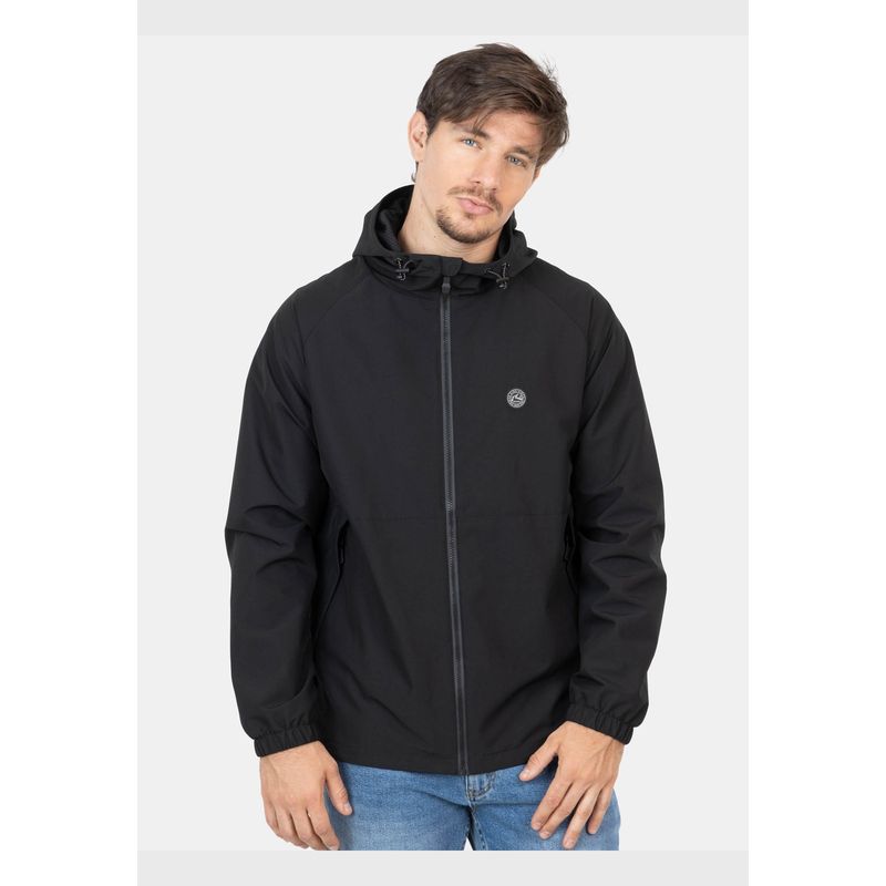 RUSTY - Cortaviento Enternium Negro Hombre Rusty