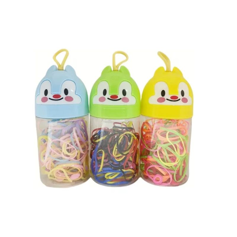 GENERICO - Pack 2 Caja Colets Bandas Elásticas Para Cabello Niñas