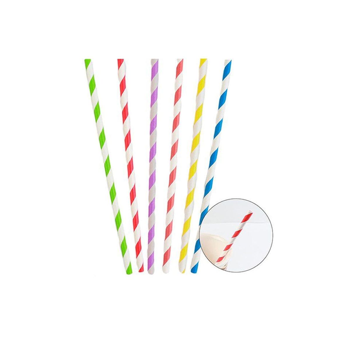 GENERICO - Bombillas Color Aleatorio 6x197mm 25pcs
