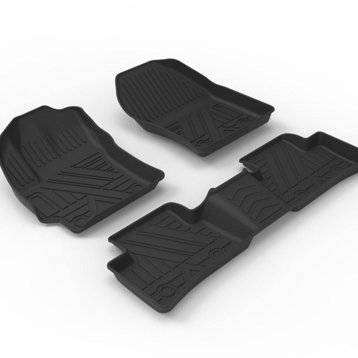 GENERICO - Set Cubre Pisos calce Perfecto Corolla Cross 3Piezas