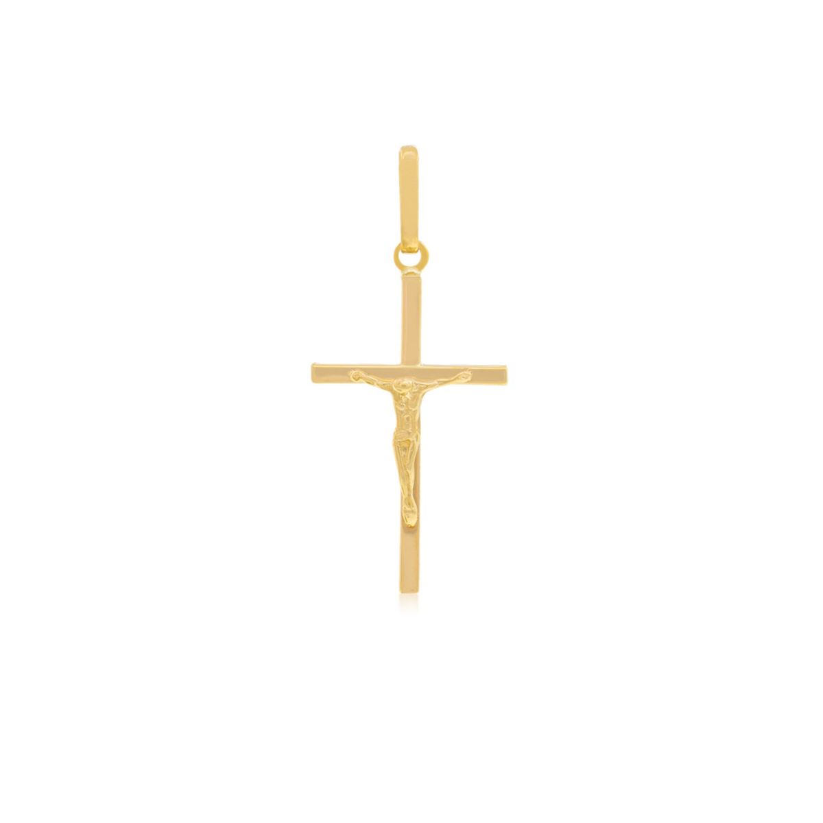 JB JOYAS BARON - Colgante de Oro 18kt Cruz de Cristo